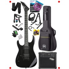 MarkEntegra 25W Amfili Elektro Gitar Seti | Gül Ağacı Klavye