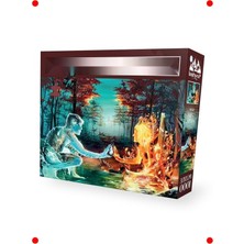 MarkEntegra Ateş ve Su Temalı 1000 Parça Yetişkin Yapbozu