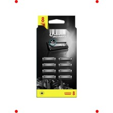 MarkEntegra Kömürlü Yedek Tıraş Bıçağı 8'li Avantaj Paketi