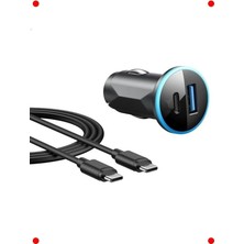 MarkEntegra Yüksek Çift Portlu Araç Şarjı (52.5W)