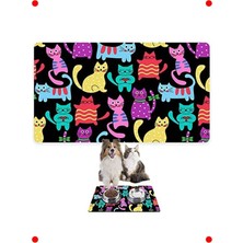 MarkEntegra Evcil Hayvan Mama Su Paspası 50X35 cm Siyah