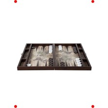 MarkEntegra Harita Desenli Şık Deri Tla Seti