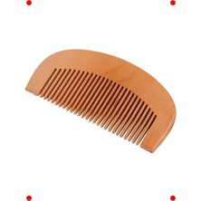 MarkEntegra Doğal Ahşap Cep Tarağı 9 cm