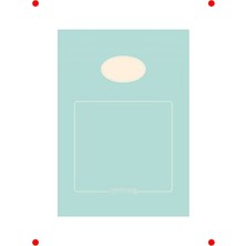 MarkEntegra A5 Düz Bloknot, Karton Kapak, Mint Yeşil