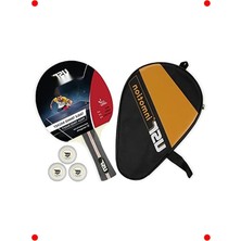 MarkEntegra Masa Tenisi Başlangıç Seti (Raket, 3 Top, Kılıf)