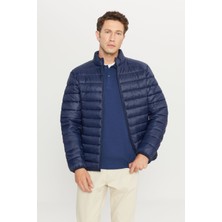 Altınyıldız Classics Rüzgar Geçirmez Taşınabilir Çantalı Sıcak Tutan Hafif Standart Fit Elyaf Dolgulu Şişme Erkek Mont