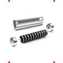 MarkEntegra Gizlenebilir Park Telefon Numaratörü - Gri