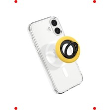 MarkEntegra Telefon Tutucu ve Stand Ring - Mango Sarı