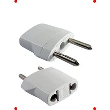 MarkEntegra Amerikan Fişi Için Priz Çevirici (Beyaz)