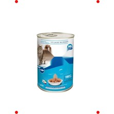 MarkEntegra Balıklı Yetişkin Kedi Konservesi (24X415G)