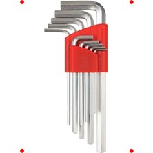 MarkEntegra 9 Parça L Tipi Alyan Anahtar Seti - 1.5-10MM