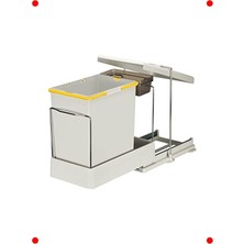 MarkEntegra Raylı Do Içi Çöp Kovası (20 Litre)