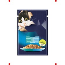 MarkEntegra Çifte Lezzet Kedi Yaş Maması - Somon & Alabalık (26X85GR)