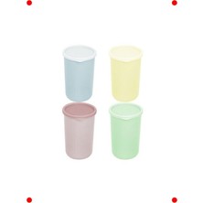 MarkEntegra Renkli Silindir 1 Litre Saklama Kabı