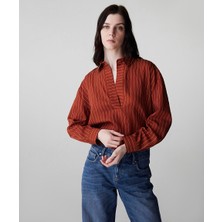 İpekyol Çizgi Desen Bluz IW6250006184054