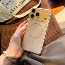 KumOziShop iPhone 14 Pro Uyumlu Magsafe Özellikli 17 Görünümlü Kamera Korumalı ''ag Glass'' Premium Kılıf