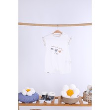 Nexactive Helikopter Baskılı Yakası Çıtçıtlı Bayramlık Basic Tulum 12903