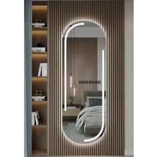 L' Capo 120X6L' Capo 120X60 cm Beyaz Boy Duvar Aynası Ledli Kumlamalı Dokunmatik Özellikli Modern Tasarım0 cm Beyaz Salon Duvar , Boy Duvar Aynası Ledli Kumlamalı Boy Aynası Dokunmatik Özellikli 98525