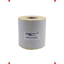 MarkEntegra 100X80 mm Kuşe Barkod Etiketi (500'LÜ Rulo)