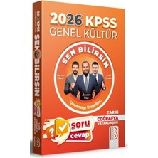 Benim Hocam Yayınları 2026 Kpss Genel Kültür Sen Bilirsin Tarih-Coğrafya-Vatandaşlık Soru Cevap Kitabı