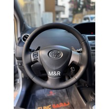 Toyota Yaris Kaplama Deri Direksiyon Kılıfı