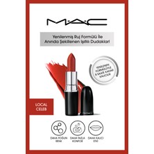 M.A.C Zenginleştirilmiş Formülü Ile Dudaklara Yumuşaklık,pürüzsüz Görünüm Veren Ruj - Local Celeb