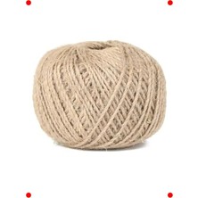 MarkEntegra Çok Amaçlı Doğal Jüt Ip 1mm - Hobi, Süsleme, El Işi