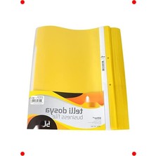 MarkEntegra A4 Telli Dosya Seti 50'li - Sarı