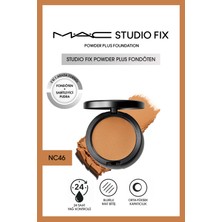 M.A.C Yeni Seri Nc6 Studio Fix Powder Plus Ipeksi ve Mat Fondöten