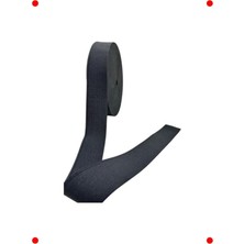 MarkEntegra 2 cm Siyah Esnek Lastik Şerit - 10 Metre El Sanatları