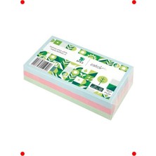 MarkEntegra Karışık Pastel Not Kağıdı Seti - 3'lü, 100 Yaprak