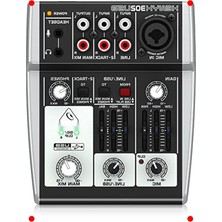 MarkEntegra USB Ses Kartlı Kompakt 2 Kanallı Mikser