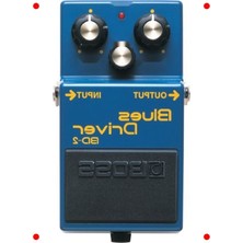 MarkEntegra Blues Overive Gitar Pedalı - Mavi