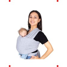 MarkEntegra Esnek Bebek Taşıma Slingi - Gri