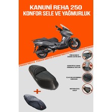 PROOFMOTO Kanuni Reha 250 Konfor Sele ve Yağmurluk Kılıf