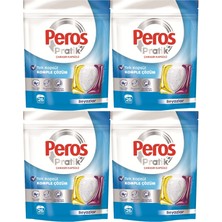 Peros Pratik Matik Çamaşır Deterjanı Kapsülü - Tableti 104 Adet Beyazlar (4pk*26)