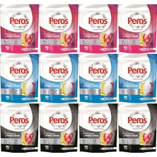 Peros Pratik Matik Çamaşır Deterjanı Kapsülü - Tableti 312 Adet (12PK*26) (Karma Set)