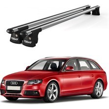 Today Auto Trio-Iı Audi A4 Avant (2008-2011)  Kilitli Ara Atkı 120CM Port Bagaj Tavan Barı