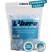 Libero Slender Ekonomik Paket Sigara Ağızlığı Filtresi 600 Adet