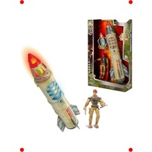 MarkEntegra Sesli Işıklı Askeri Roket Oyun Seti