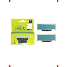 MarkEntegra Sürtünme Önleyici Hibrit Tıraş Bıçağı Yedekleri (2 Adet)