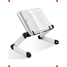 MarkEntegra Ayarlanabilir Metal Kitap & Tablet Okuma Standı