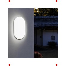 MarkEntegra Oval Nemli Yer Armatürü IP65, 20W Beyaz Işık