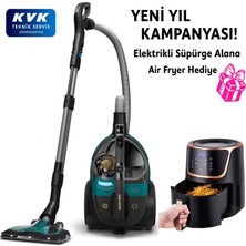 Philips Phılıps 9185/07 Toz Torbasız Süpürge / Mıupany Yağsız Fritöz Hediyeli