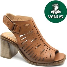 Venüs Upride Hakiki Deri Comfort Ortopedik Kadın Sandalet