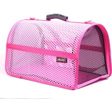 Migo Migno Migno Flybaghv Fileli Model Kedi/Köpek Taşıma Çantaları/Pembe/Tüm Havayollarına Uyumlu!