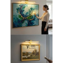 Usin Pilli Gün Işığı Yapışkanlı Hareket Sensörlü Dekoratif Fotoğraf Tablo Dolap Aydılatma LED Aplik