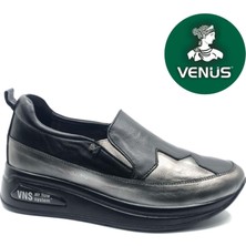 Venüs Landro Hakiki Deri Ortopedik Oxford Kadın Aır-Flow Taban Klasik Ayakkabı