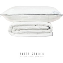 Sleep Garden %100 Pamuk Tek Kişilik Yorgan-Yastık Set Ürün Tela Çantalı