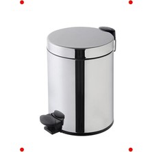 MarkEntegra Parlak Çelik Çöp Kovası (12 Litre)